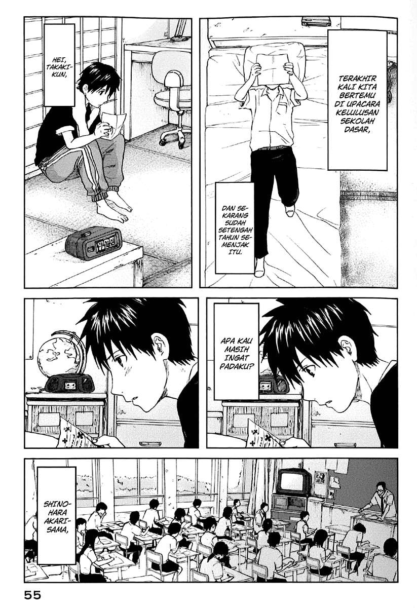 Byousoku 5 Centimeter Chapter 1 Gambar 57
